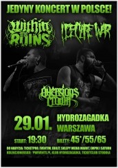 Bilety na koncert Within The Ruins + I Declare War, Aversions Crown w Warszawie - 29-01-2015