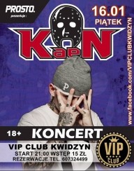 Koncert KAEN // Kwidzyn // VIP Club - 16-01-2015