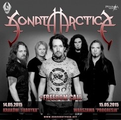 Koncert SONATA ARCTICA + Freedom Call w Warszawie - 15-05-2015