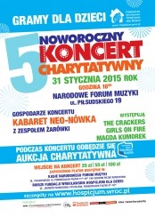 5. Noworoczny Koncert Charytatywny we Wrocławiu - 31-01-2015