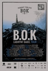 Koncert B.O.K - Labirynt Babel Tour @ Kraków klub Kwadrat, 31.01.2015 - 31-01-2015