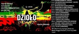 Koncert DZIOŁO + FreeTrip w Wodzisławiu Śl. - trasa na 15-lecie w Wodzisławiu-Śląskim - 06-02-2015