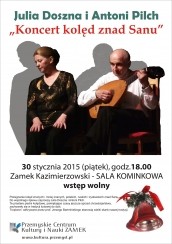 Julia Doszna i Antoni Pilch - "Koncert kolęd znad Sanu" w Przemyślu - 30-01-2015