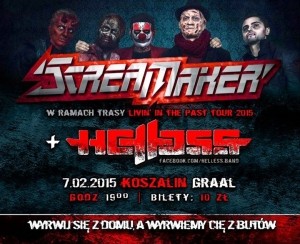 Koncert Scream Maker + Slaveout w Koszalinie - 07-02-2015