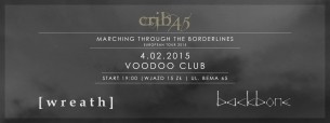 Koncert CRIB45  |  [WREATH]  |  BACKBONE  | 4/02/15 @ VOODOO CLUB w Warszawie - 04-02-2015