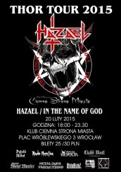 Koncert Metalowa Masakra vol. 11: HAZAEL, VICTORY VAIN, IN THE NAME OF GOD we Wrocławiu - 20-02-2015