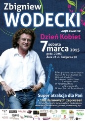 Koncert Zbigniew Wodecki Dzień Kobiet w Zielonej Górze - 07-03-2015