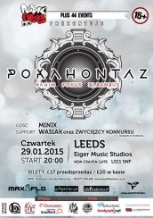 Koncert Pokahontaz w Leeds: Fokus - Rahim - DJ Bambus + Minix - 29-01-2015