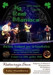 Koncert JRM, Jig & Reel Maniacs w Bydgoszczy - 06-03-2015