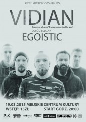 Koncert Vidian, Egoistic w Bydgoszczy - 19-03-2015