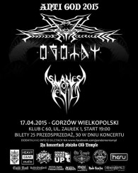 Koncert PANDEMONIUM   ┼ OGOTAY ┼ Slaves of Evil w Gorzowie Wielkopolskim - 17-04-2015