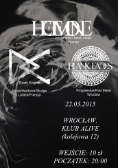 Koncert Blank Faces, HEGEMONE, Death Engine we Wrocławiu - 22-03-2015