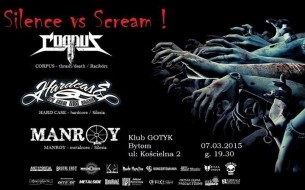 Koncert Full Thrash Vormarsch Tour: Vol. 1 / Angriff 6 "Silence vs Srceam!" w Bytomiu - 07-03-2015