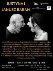  Koncert Justyna Baran & Yanoosh Baran z zespołem Yanoosh Baran Band w Krakowie - 07-03-2015