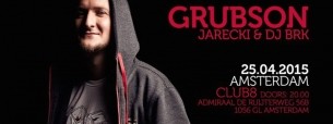 Koncert GRUBSON x Jarecki x DJ BRK w Holandii! AMSTERDAM 25.04 | Holizm Tour - 25-04-2015