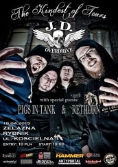 Koncert "The Kindest of Tours" - Żelazna, Rybnik - w/ Pigs in Tank, Rethorn - 18-04-2015