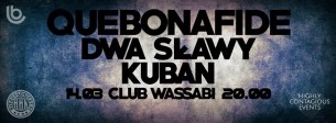 Koncert Quebonafide ╳ Dwa Sławy ╳ Kuban | Szczecin, klub Wasabi - 14-03-2015