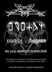 Koncert PANDEMONIUM ┼ OGOTAY ┼Exmortum┼Ragahammer we Wrocławiu - 24-04-2015