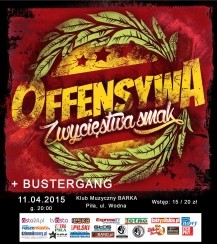Koncert OFFENSYWA, BUSTERGANG w Pile - 11-04-2015