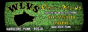 Koncert WLVS (hardcore-punk/Rosja) / ALYSON VANE (indie rock/punk) / ELECTRIC RETARDS (post-hc/nu-metal/electronic) w Krakowie - 30-03-2015