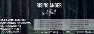 Koncert 31.03.2015. RISING ANGER (GER) + GOLDFALL ( GER) + STRIKE YOU DOWN (PL) | Kawiarnia Naukowa. w Krakowie - 31-03-2015