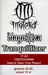 Koncert Diagnoza, Materia, Trankwiliztor w Częstochowie - 17-04-2015
