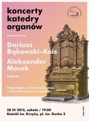 Koncert Dariusz Bąkowski-Kois, Aleksander Mocek w Krakowie - 28-03-2015