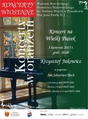 Koncert Mistrzowski recital skrzypcowy Krzysztofa Jakowicza w Pruszkowie - 03-04-2015