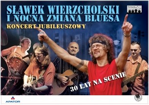 Koncert Sławek Wierzcholski i Nocna Zmiana Bluesa, Sławek Wierzcholski, Nocna Zmiana Bluesa w Szczecinie - 10-04-2015