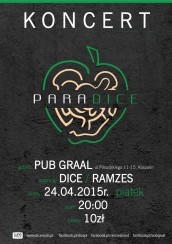 Dice - koncert promujący nowy album "Paradice". w Koszalinie - 24-04-2015