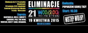 Koncert CARRION - Eliminacje do Przystanku Woodstock 2015 @ Fabryka Trzciny | Warszawa - 19-04-2015