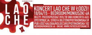 Koncert Lao Che w Łodzi - 18-04-2015