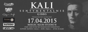 Koncert  KALI  "Sentymentalnie" / MIELEC klub STUDIO 8  / Support: BURDA KLIKA, RAPIDUS, BORI / After: DJ MAJKI / Dj In-Door/ 17-04-15 - 17-04-2015