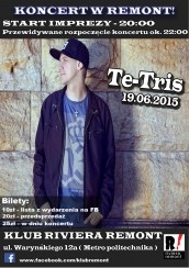 Bilety na koncert Te-Tris w Warszawie - 19-06-2015
