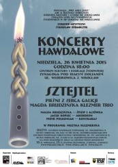 Koncert Hawdalowy: SZTEJTEL pieśni z serca Galicji we Wrocławiu - 26-04-2015