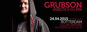 Koncert GRUBSON x Jarecki x DJ BRK w Holandii! ROTTERDAM 24.04 | Holizm Tour - 24-04-2015