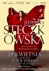 Bilety na koncert Justyna Steczkowska - trasa koncertowa "Nie jestem tym, kim byłam..." w Warszawie - 29-04-2015