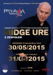 Bilety na koncert Midge Ure w Krakowie - 31-05-2015