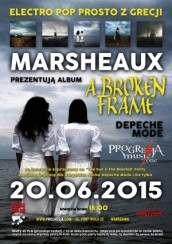 Koncert Marsheaux [Grecja] grają “A Broken Frame” Depeche Mode / Electro Spectre [Norwegia] w Warszawie - 20-06-2015