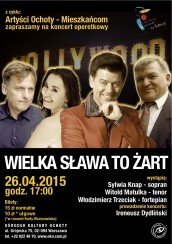Koncert WIELKA SŁAWA TO ŻART w Warszawie - 26-04-2015