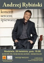 Koncert Andrzej Rybiński w Koninie - 26-04-2015