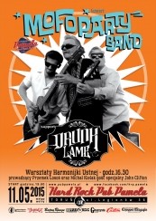 Koncert w Hrp Pamela: Mofo Party Band oraz jako support Drunk Lamb w Toruniu - 11-05-2015