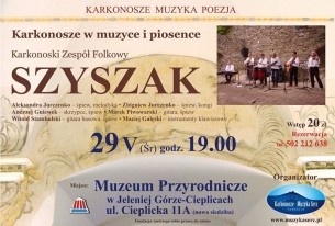 Koncert Szyszak w Muzeum Przyrodniczym w Jeleniej Górze - 29-05-2015