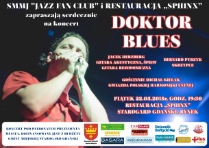 Koncert "Doktor Blues" z Michałem Kielakiem w Starogardzie Gdańskim - 22-05-2015
