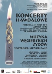 Bilety na koncert Hawdalowy: Muzyka Wegierskich Żydów we Wrocławiu - 31-05-2015