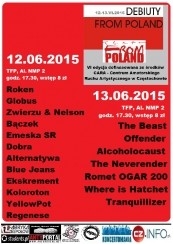 Koncert VI Debiuty from Poland w Częstochowie - 12-06-2015