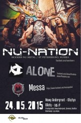 Koncert Messa, ALONE, Nu-Nation w Olsztynie - 24-05-2015