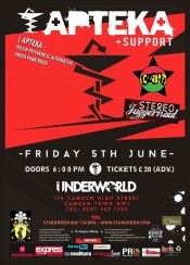 Koncert Apteka & Czapa & Stereo Juggernaut   |05.06.15| The Underworld Camden London w Londynie - 05-06-2015