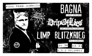 Koncert [03.06.15, ADA Puławska] BAGNA + DRIP OF LIES + LIMP BLITZKRIEG w Warszawie - 03-06-2015