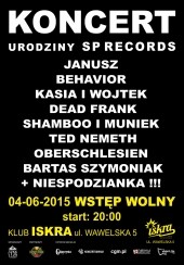 Koncert Urodzin S.P. Records w Warszawie - 04-06-2015